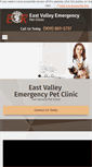 Mobile Screenshot of eastvalleyemergencypetclinic.com